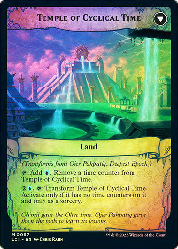 Ojer Pakpatiq, Deepest Epoch // Temple of Cyclical Time (lci) / Foil — cara 2 de 2