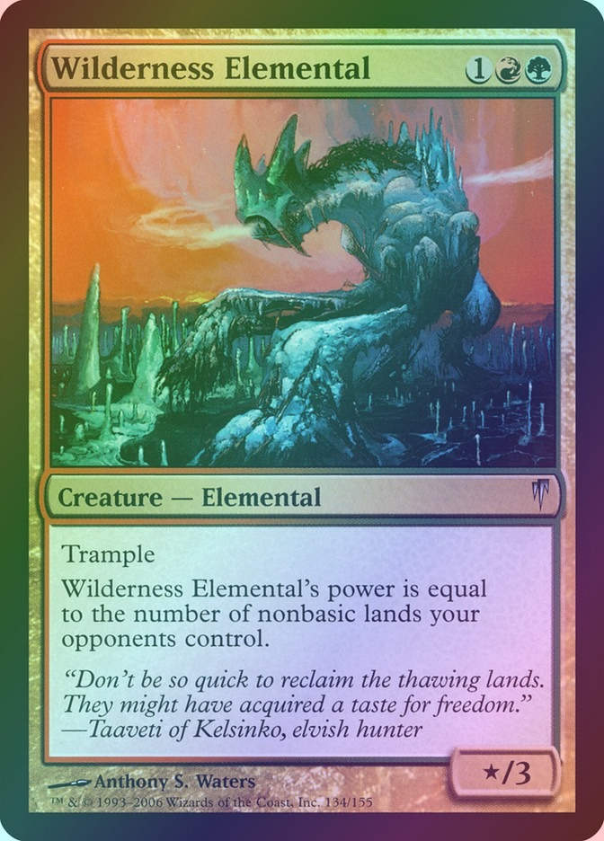 Wilderness Elemental (CSP) (134) / Foil