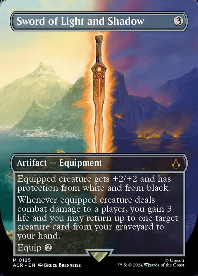 Sword of Light and Shadow (ACR) (125) / Borderless