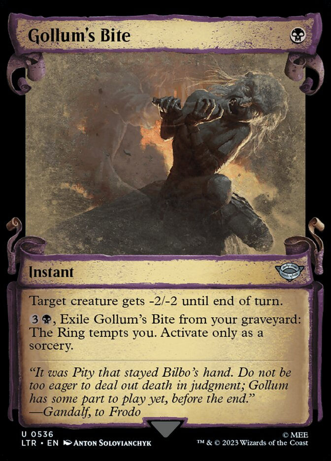 Gollum's Bite (LTR) (536) / Showcase