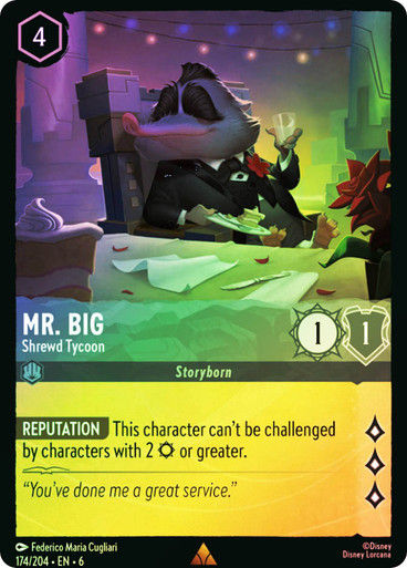 Mr. Big - Shrewd Tycoon (LOR_AZU) / Foil