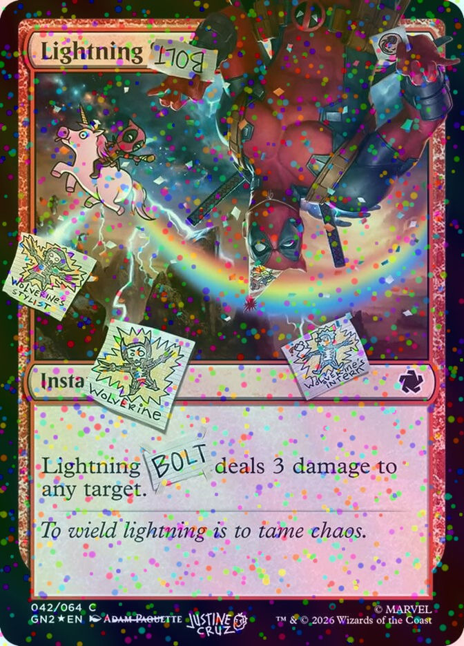 Lightning Bolt (SLD) (IFIYW-7) / Dazzle Foil