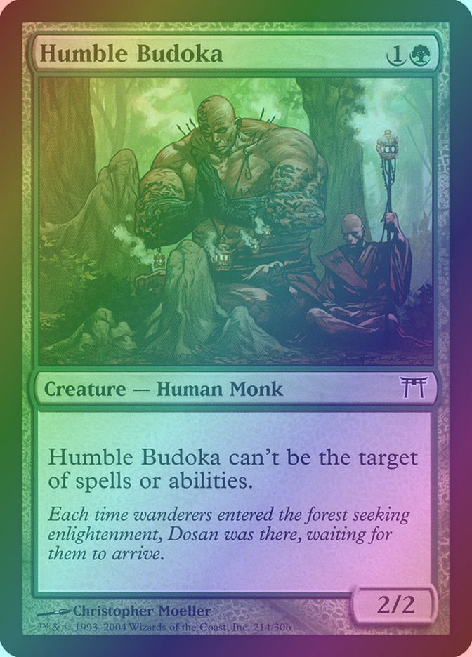 Humble Budoka (CHK) (214) / Foil