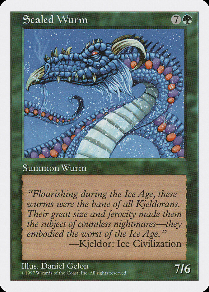 Scaled Wurm (5ED) (322)