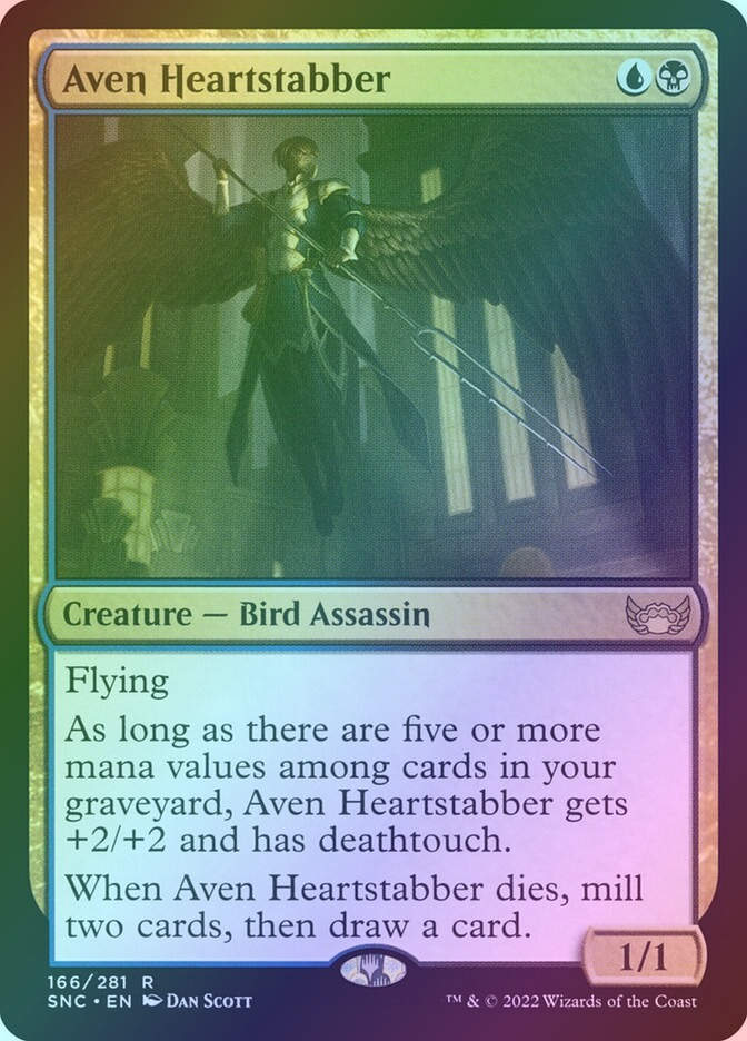 Aven Heartstabber (SNC) (166) / Foil