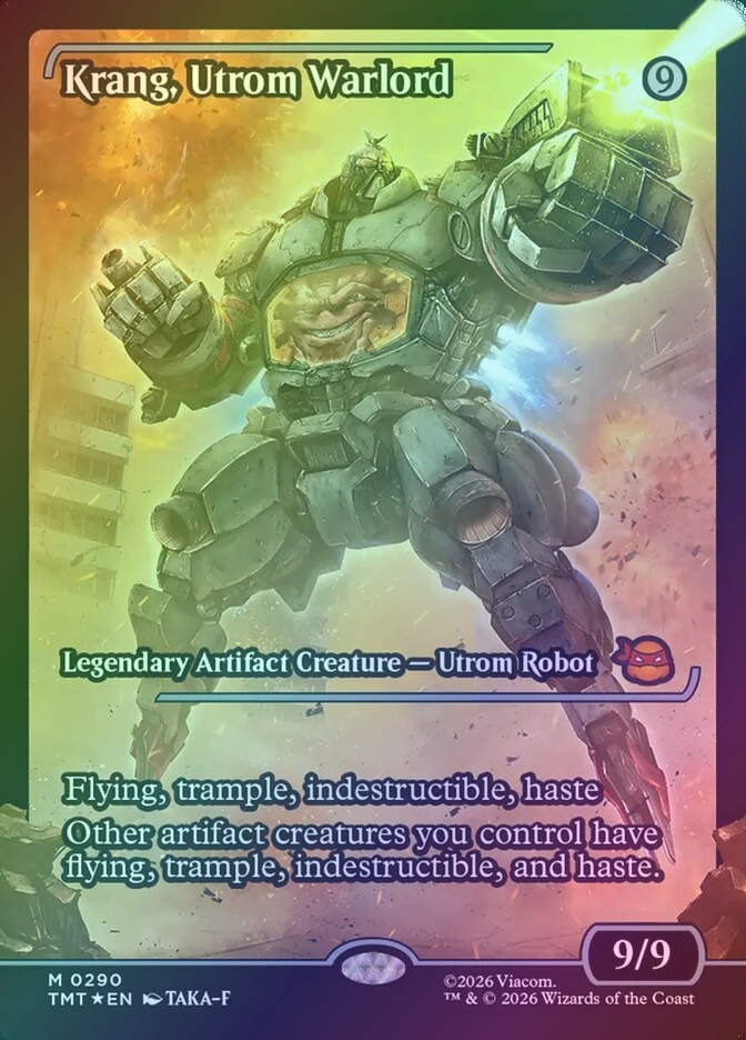 Krang, Utrom Warlord (TMT) (290) / Showcase / Foil