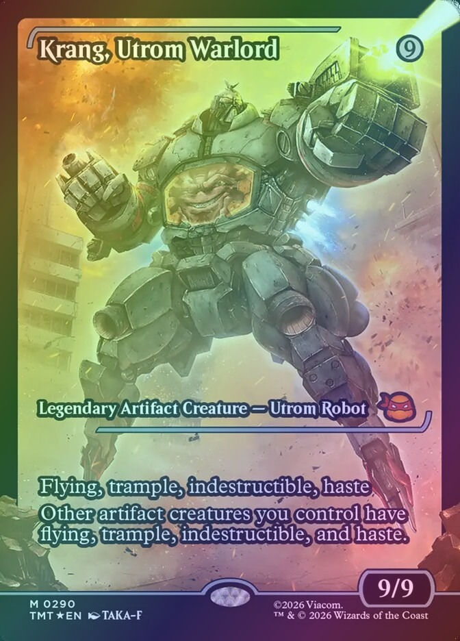 Krang, Utrom Warlord (TMT) (290) / Showcase / Foil
