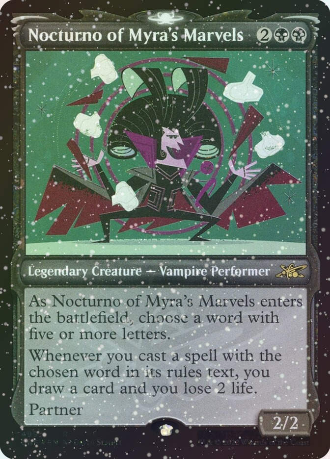 Nocturno of Myra's Marvels (UNF) (499) / Showcase / Galaxy Foil