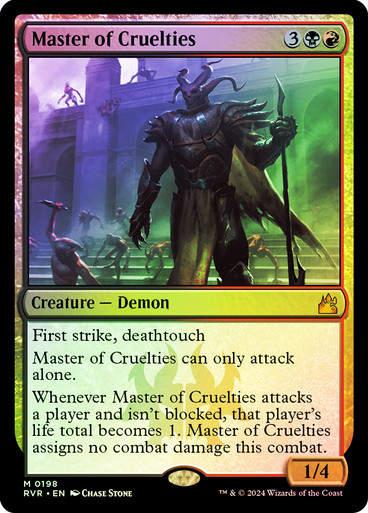 Master of Cruelties (rvr) (198) / Foil