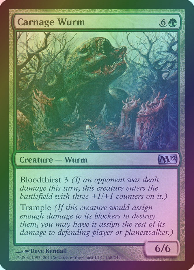 Carnage Wurm (M12) (168) / Foil