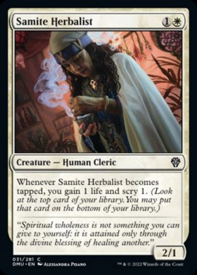 Samite Herbalist (DMU)