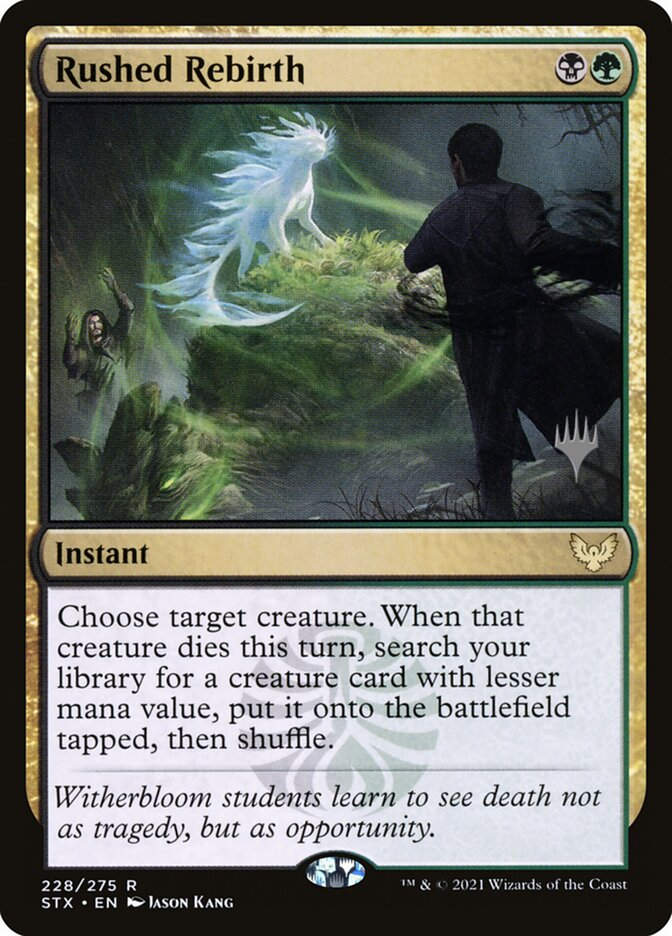 Rushed Rebirth (PSTX) (228p)