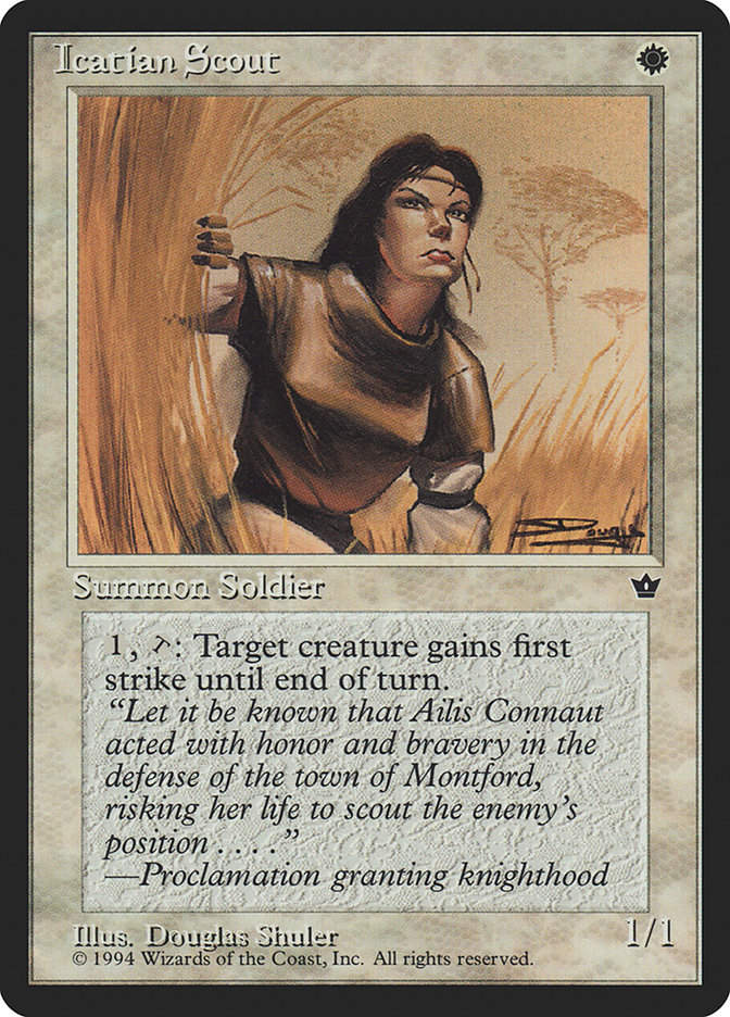 Icatian Scout (fem)