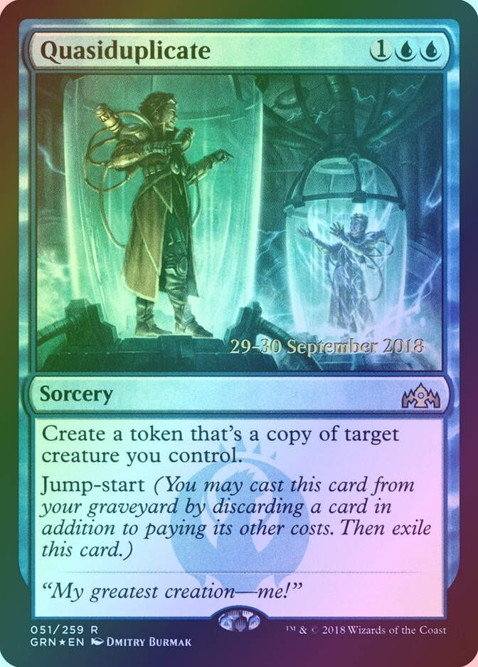 Quasiduplicate (PGRN) (51s) / Foil