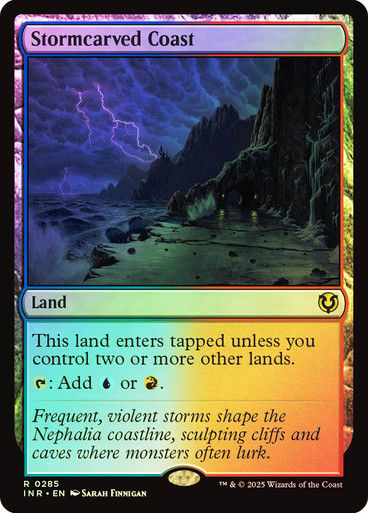 Stormcarved Coast (INR) (285) / Foil