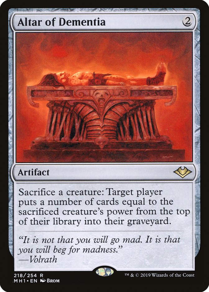 Altar of Dementia (MH1) (218)
