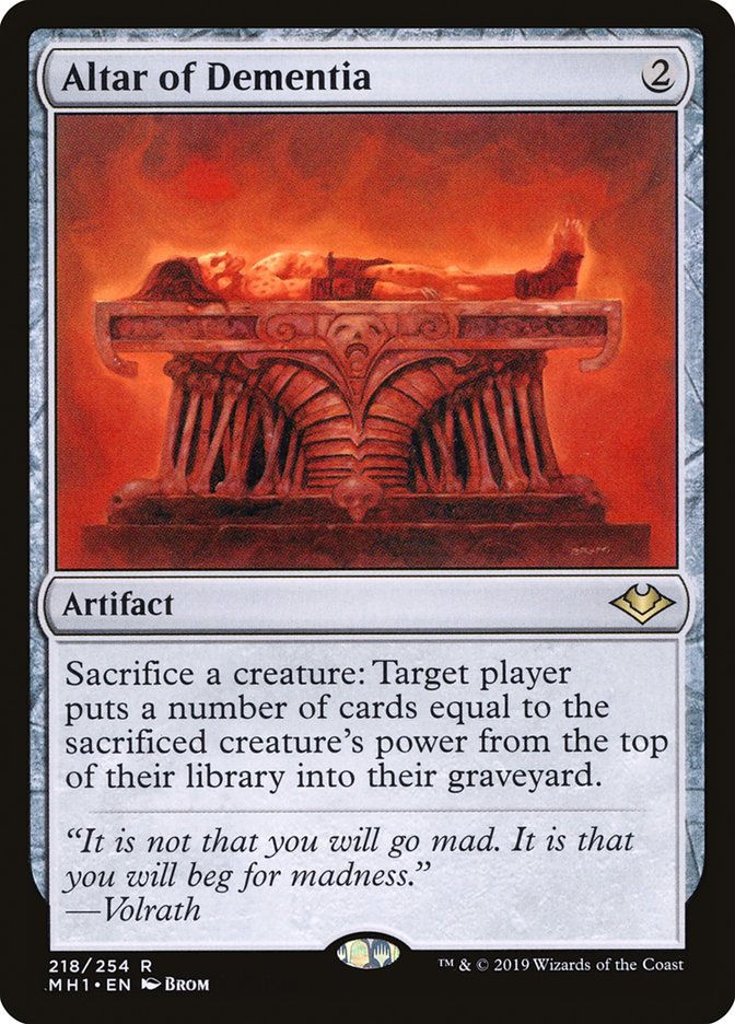 Altar of Dementia (MH1) (218)