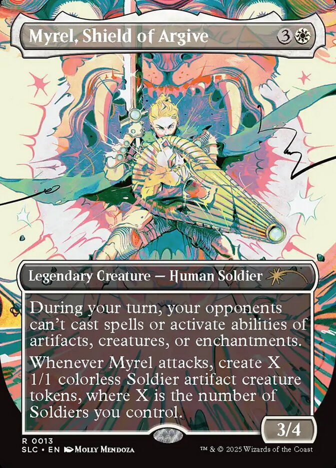 Myrel, Shield of Argive (SLC) (13) / Borderless
