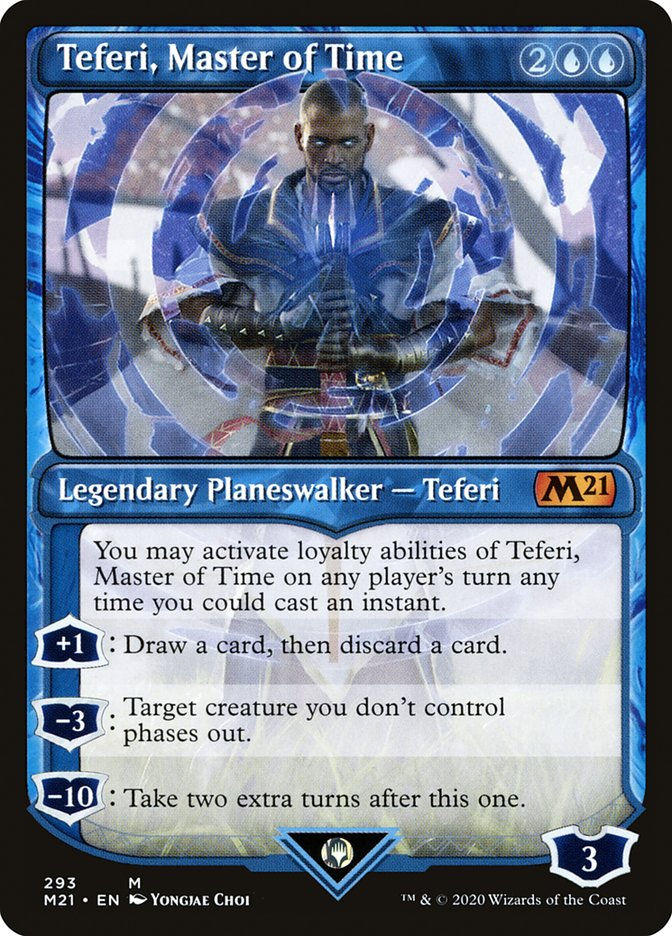 Teferi, Master of Time (M21) (293) / Showcase
