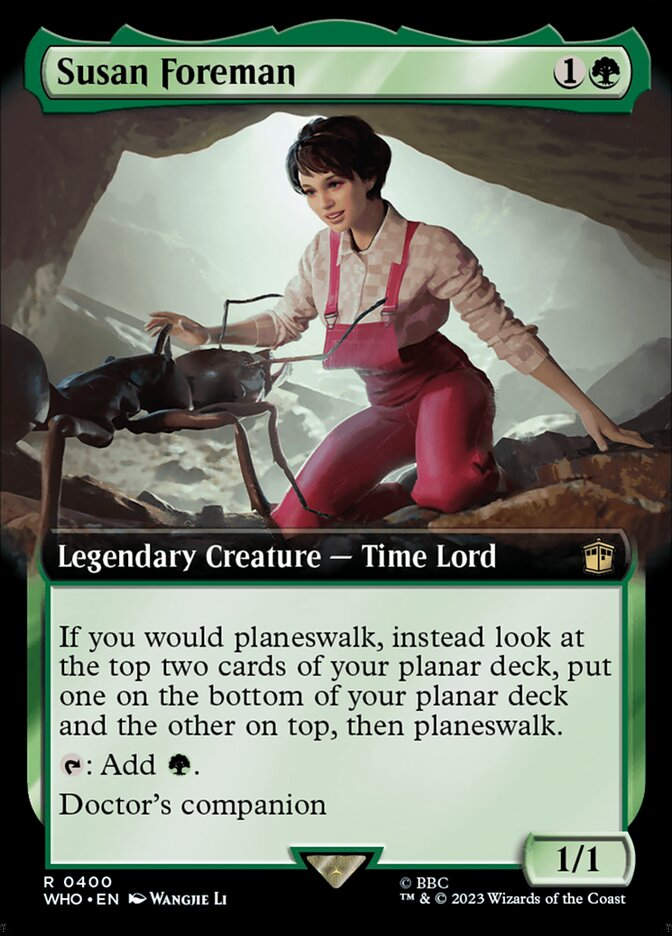 Susan Foreman (WHO) (400) / Extended Art