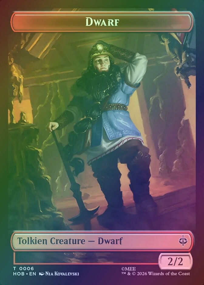 Human Soldier // Dwarf (THOB) (2 // 6) / Foil — cara 2 de 2