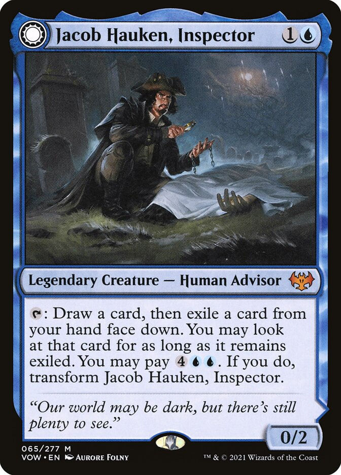 Jacob Hauken, Inspector // Hauken's Insight (VOW) (65) — cara 1 de 2
