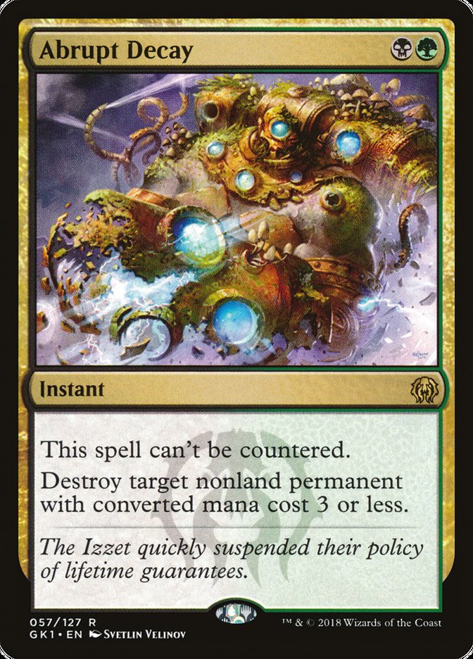 Abrupt Decay (gk1)