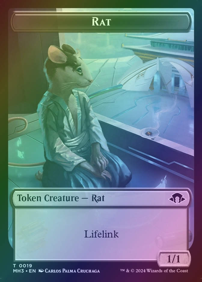Rat // Eldrazi Spawn (TMH3) (19 // 2) / Foil