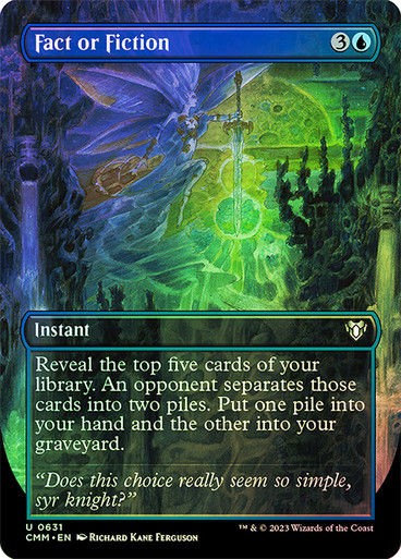 Fact or Fiction (cmm) / Borderless / Foil