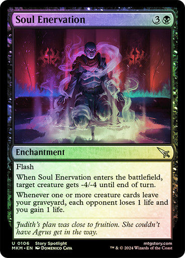 Soul Enervation (mkm) (106) / Foil