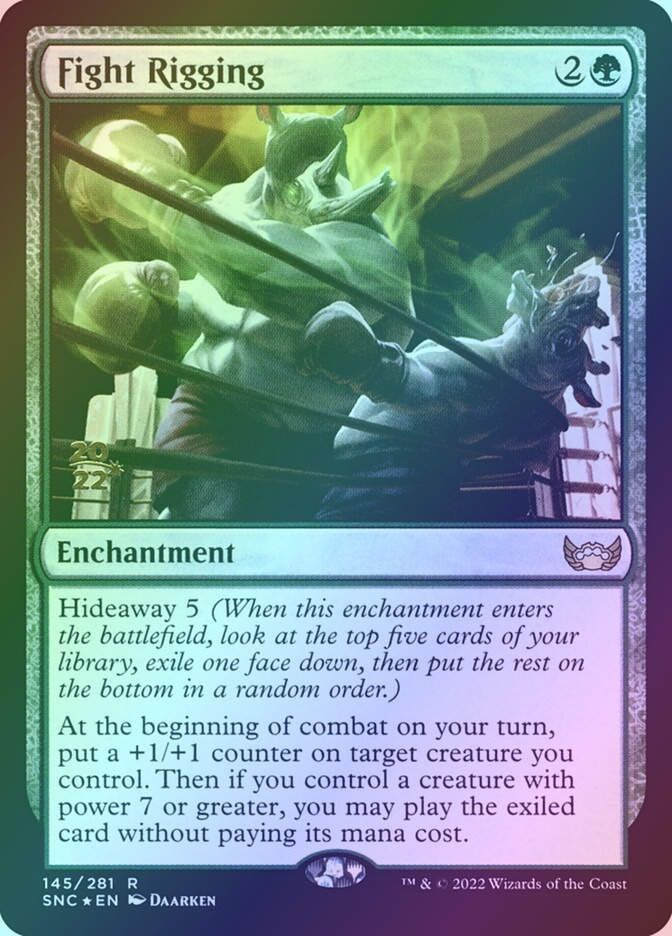 Fight Rigging (PSNC) (145s) / Foil