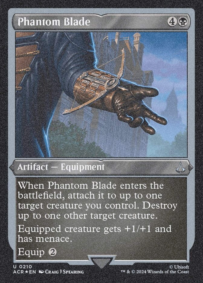 Phantom Blade (ACR) (210) / Foil Etched