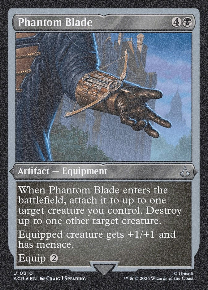 Phantom Blade (ACR) (210) / Foil Etched
