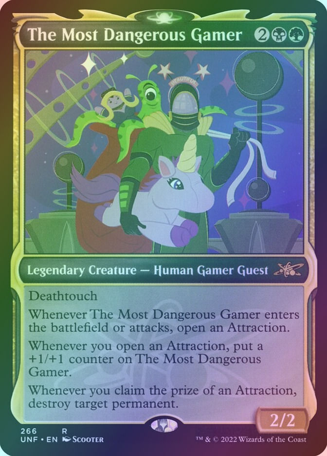The Most Dangerous Gamer (UNF) (266) / Showcase / Foil