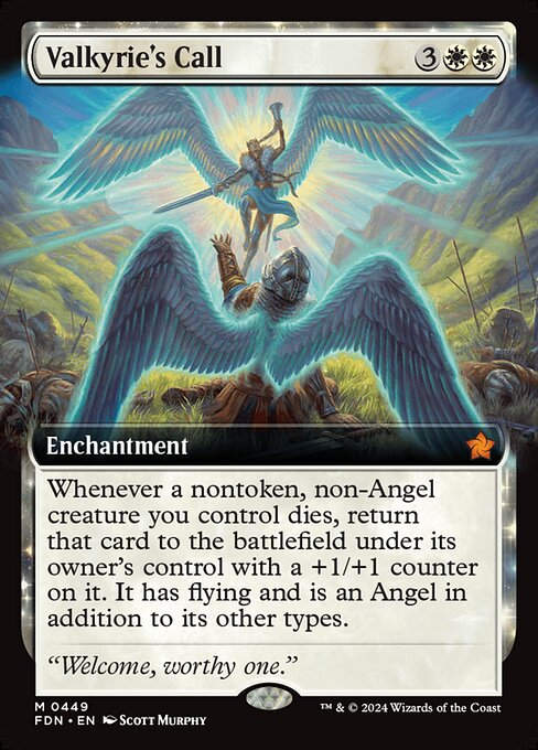 Valkyrie's Call (FDN) (449) / Extended Art