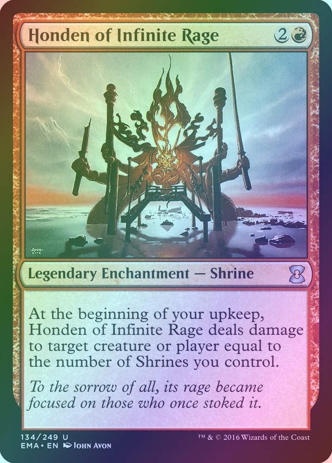 Honden of Infinite Rage (EMA) (134) / Foil