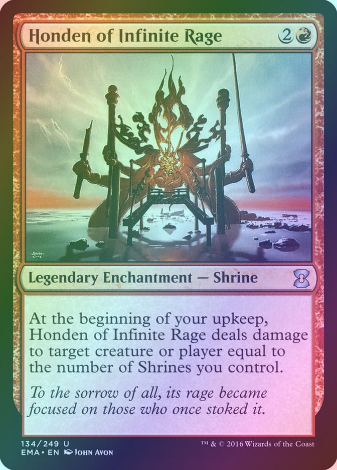 Honden of Infinite Rage (EMA) (134) / Foil