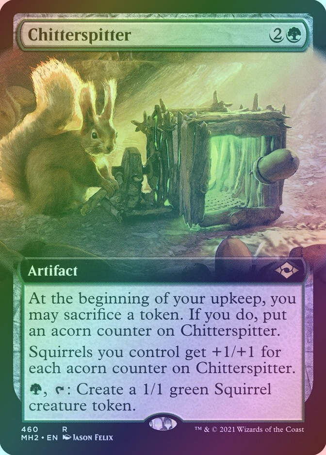 Chitterspitter (MH2) (460) / Extended Art / Foil