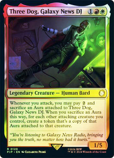 Three Dog, Galaxy News DJ (pip) (120) / Foil