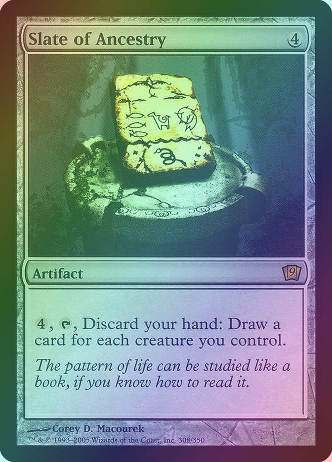 Slate of Ancestry (9ED) (308★) / Foil