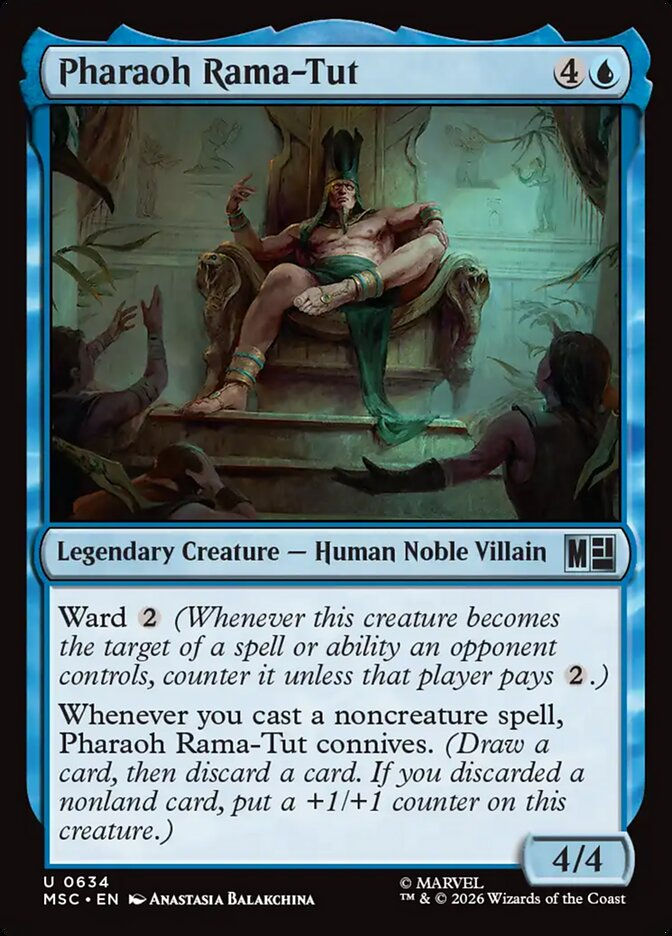 Pharaoh Rama-Tut (MSC) (634)
