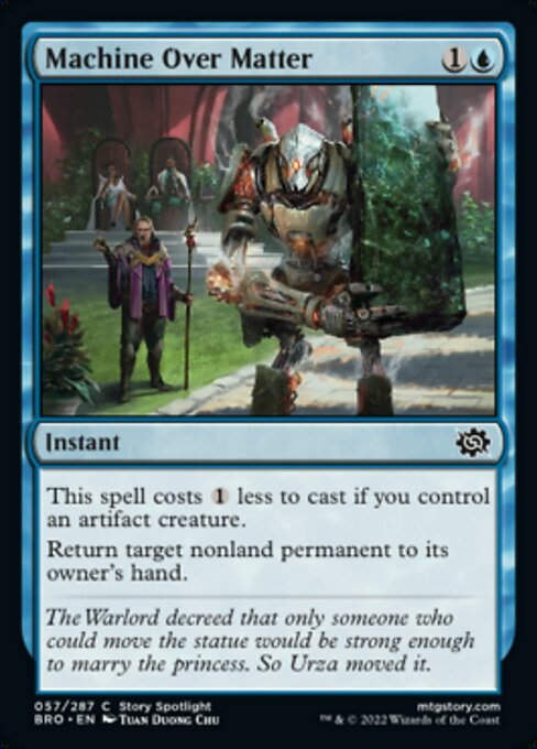 Machine Over Matter (BRO)