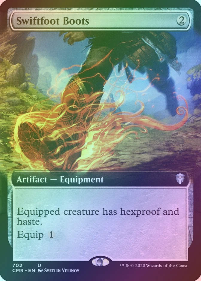 Swiftfoot Boots (CMR) (702) / Extended Art / Foil