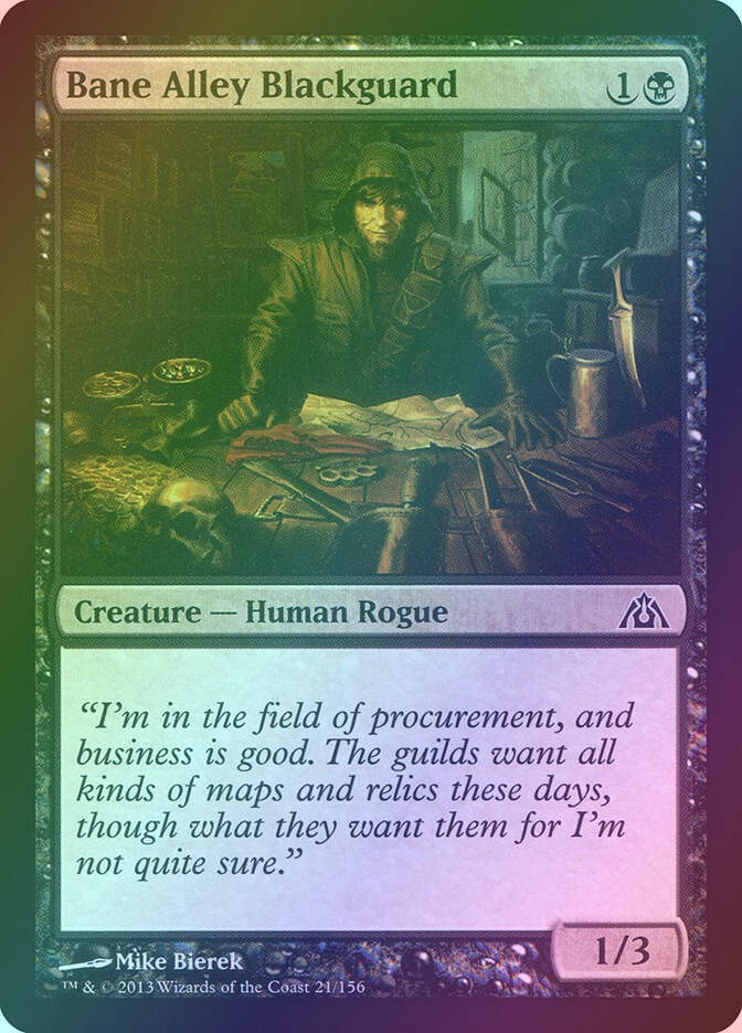 Bane Alley Blackguard (DGM) (21) / Foil