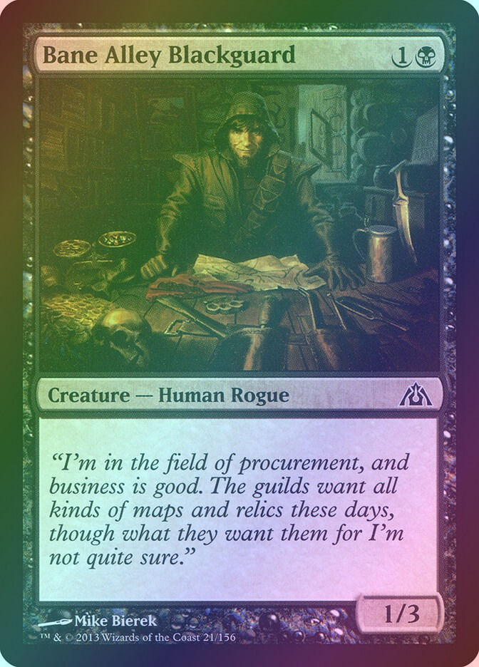 Bane Alley Blackguard (DGM) (21) / Foil