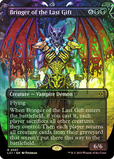 Bringer of the Last Gift (lci) / Borderless / Foil