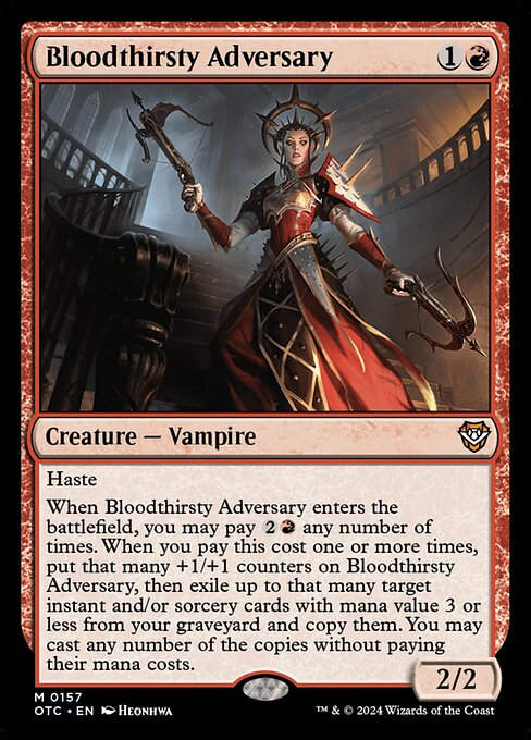 Bloodthirsty Adversary (otc) (157)