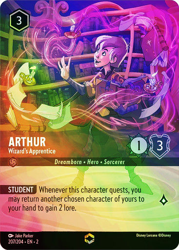 Arthur - Wizard's Apprentice (Enchanted) (LOR_ROF)
