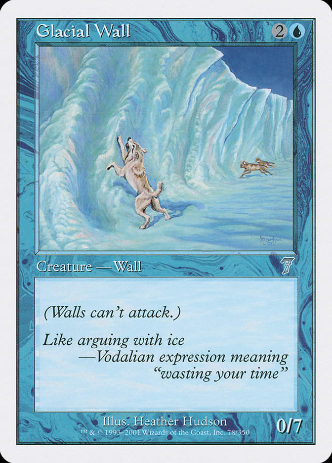 Glacial Wall (7ED) (78)