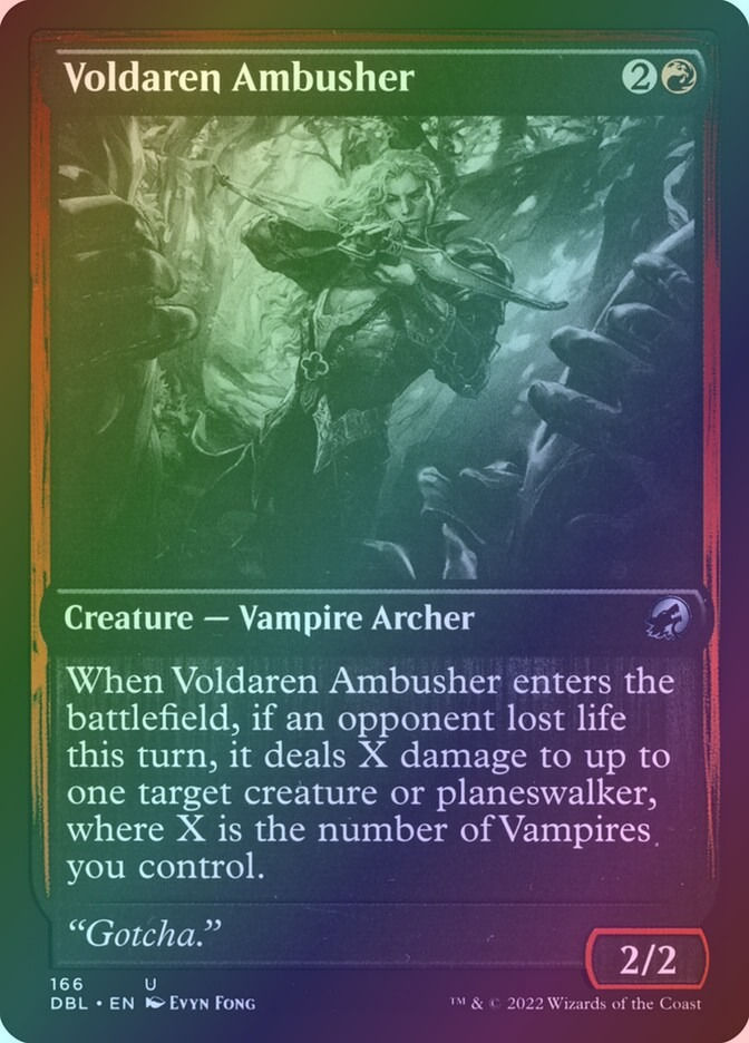 Voldaren Ambusher (DBL) (166) / Foil